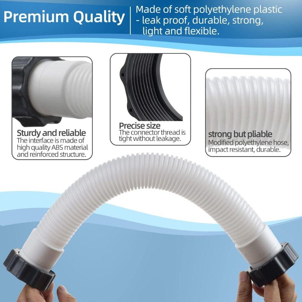 11535 Model Pool Hose White Swimming Pool Tube Pool Accessories Filter Pump Hose