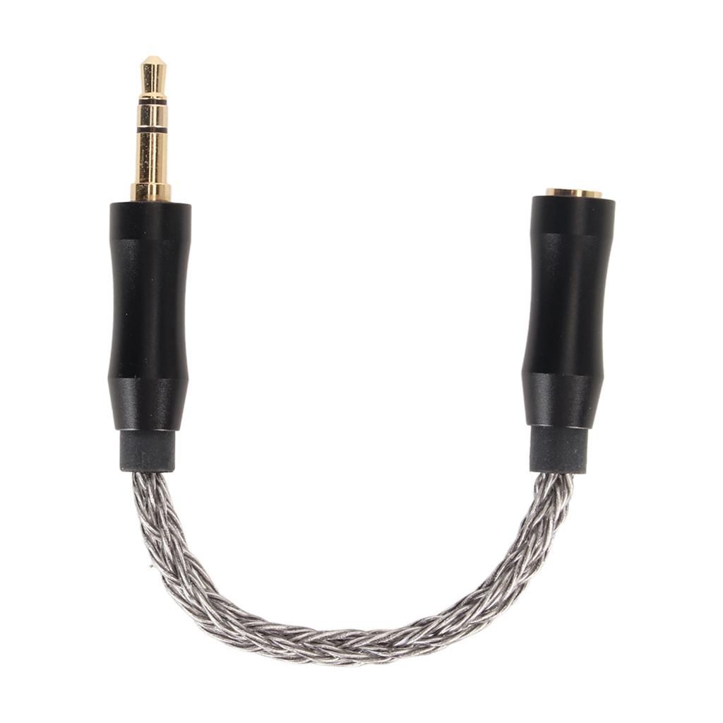 2.5mm To 3.5mm Sound Cable Female To Male Single Crystal Copper Core Gold Plated Connector