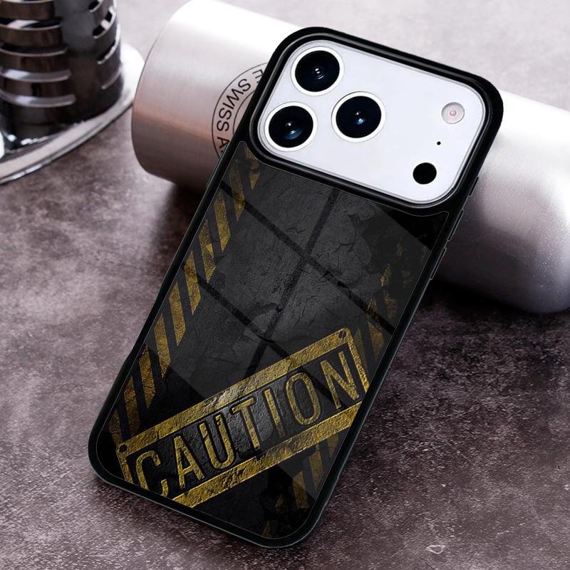 Предупреждающий знак радиации Чехол для телефона для iPhone 17 16 15 Pro Max Air 14 13 12 11 Plus Ударопрочный Capa Чехол