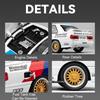 1:24 M3 Gtr M4 Сплав Миниатюрная Модель Игрушка Литые Машинки Рулевое Управление Передним Колесом Открывающиеся Двери Звук Свет Коллекционные Модели Для Мальчика Подарки