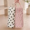 With Handle Hair Dryer Storage Bag Quilting Cotton Hair Dryer Case  Home Travel Use