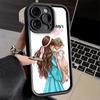 Чехол для телефона iPhone 17 Air 16E 15 16 Pro Max Тема 'Мама и Дети Девочки' 14 Plus 13 12 Mini Мягкий Силиконовый Чехол Fundas