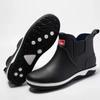 Men's Rain Boots Rubber Platform Rainboots 2024 Fall Slip On Rain Shoes Male Waterproof Work Boots Winter Men Rain Boots