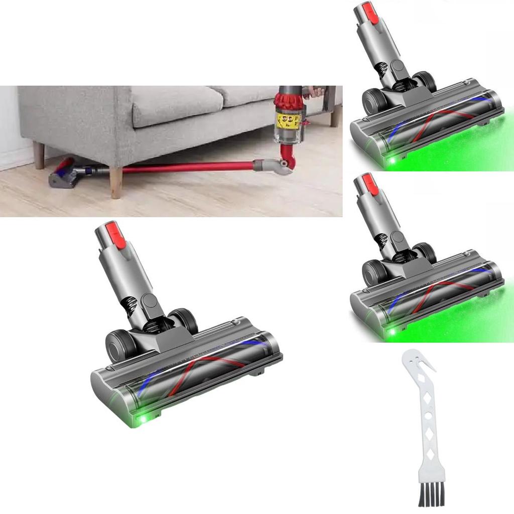 Для Dyson V10 V12 Slim Универсальная мягкая пушистая насадка для пола для проводных пылесосов с функцией ручного управления