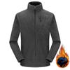 Autumn and Winter Men's and Women's Couples' Thickened and Warm Double-sided Fleece Men's Stand-up Collar Jacket