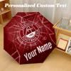 8 Rib Auto Folding Umbrella Aberdeen FC Print Custom Name Text Portable Rain Gear