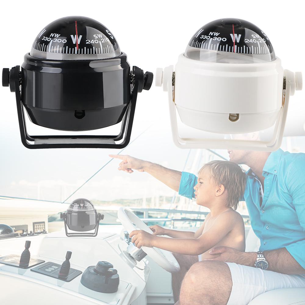 Компас Электронный Морской Поворотный Морской Компас Автозапчасти Для Морской Лодки Морской Навигационный Компас Черный