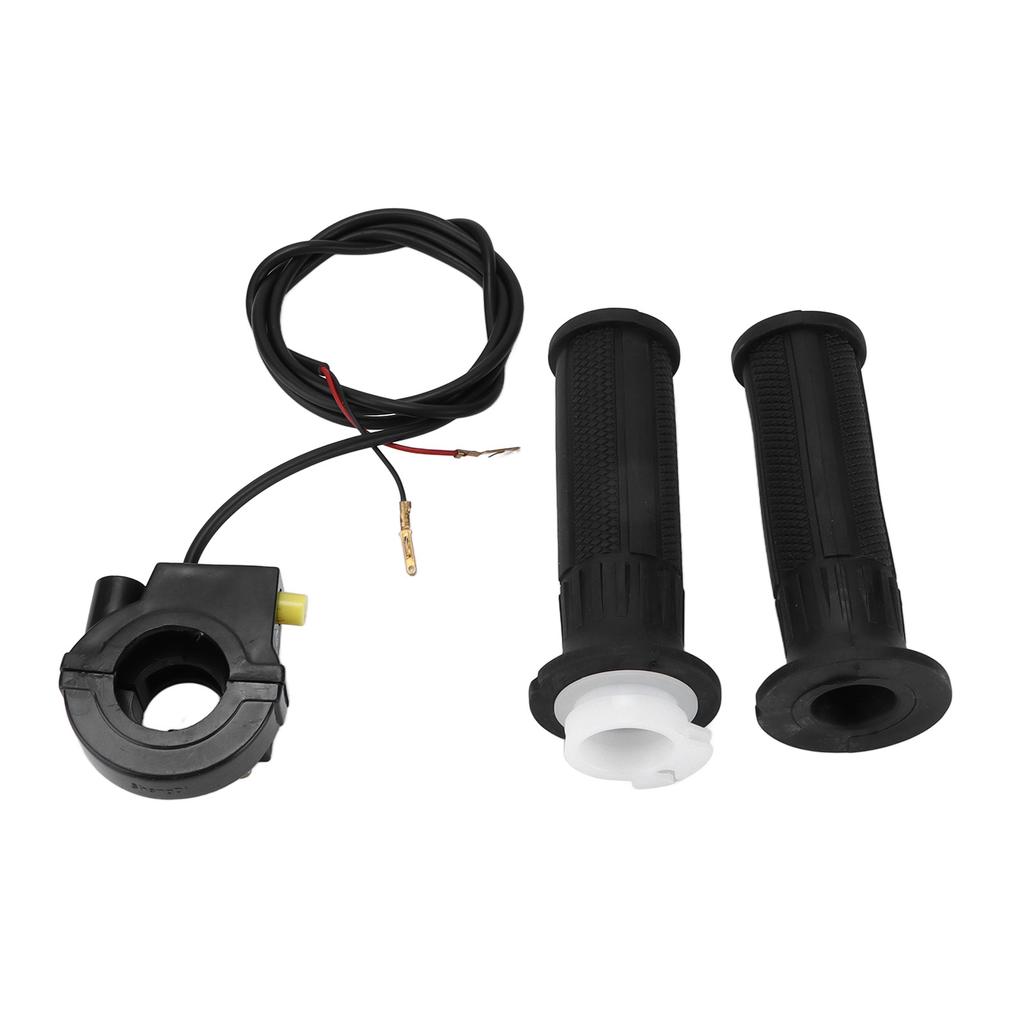 0.87in Throttle Grip Assembly with Engine Kill Switch for 33cc 49cc 60cc 69cc 80cc Motorized Bicycle Push Bike