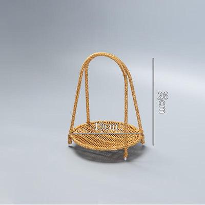 Плетеная корзина для фруктов и хлеба