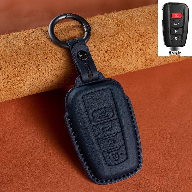 Кожаный чехол для ключа Toyota RAV4, Highlander, Levin, Camry