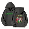 Children's Long-sleeved Loose Pullover Letter-printed Hooded Sweatshirt