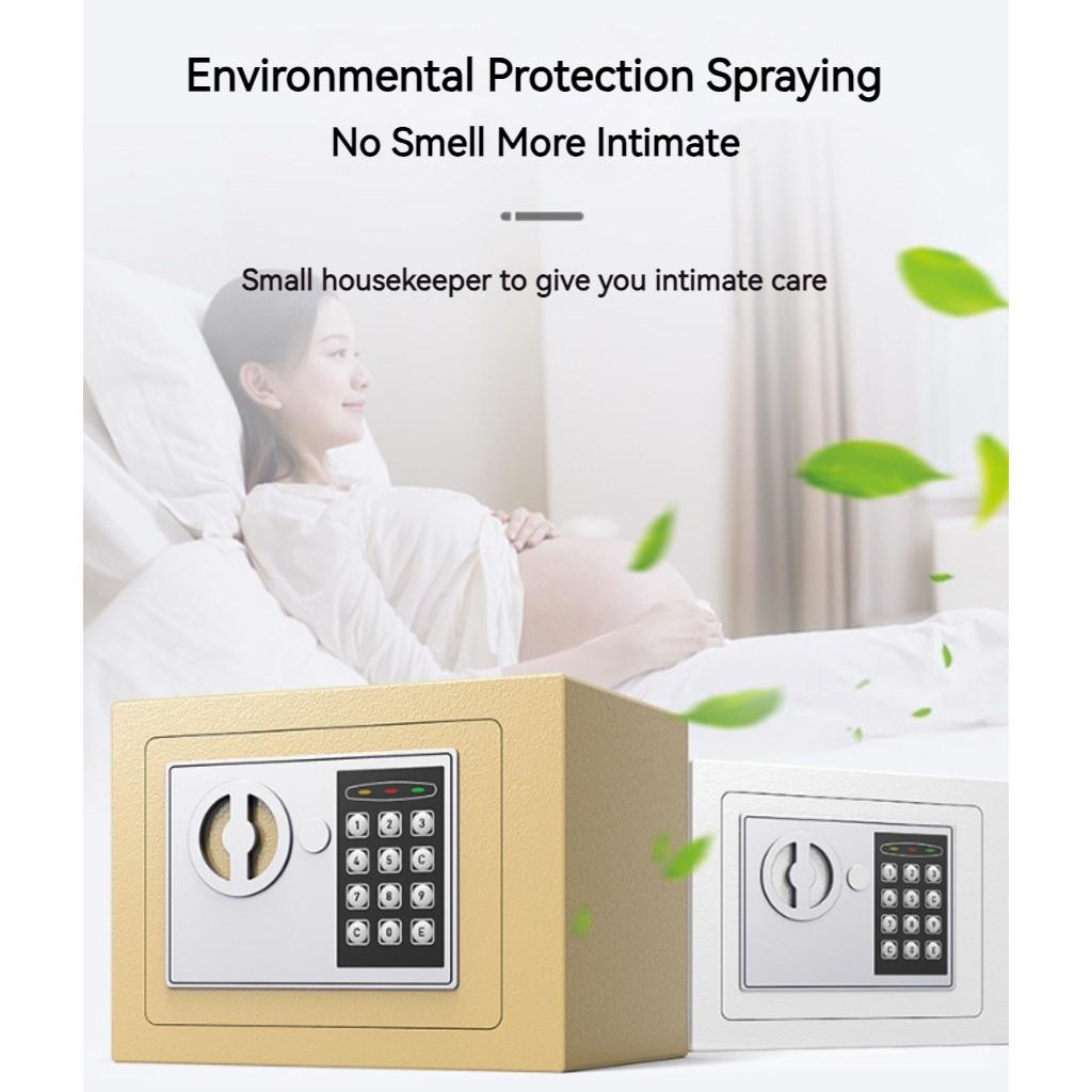 Интеллектуальная полностью стальная копилка-поросенок с кодовым замком против кражи, персональная секретная коробка для безопасности (С денежным слотом) Мини-цифровой сейф