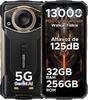 Doogee Мобильный телефон Fire7 Ultra 5G 32 ГБ + 256 ГБ Дисплей 6,6 дюйма 64 МП 13000 мАч Смартфон Android 15