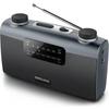 Muse M-058 R Portable Radio Analog Tuner Black