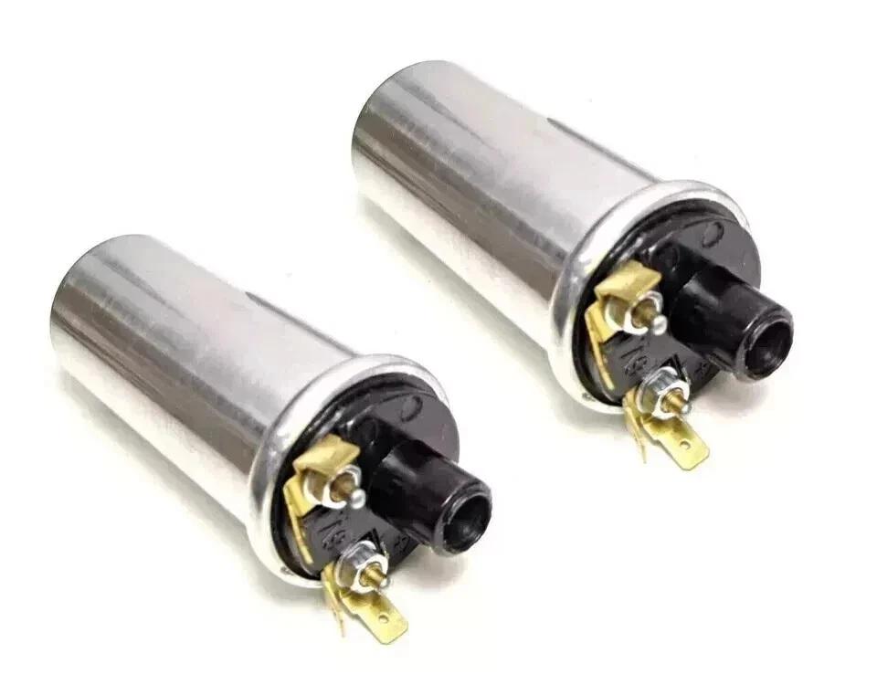 Катушки зажигания 6 вольт - Пара - Lucas style Triumph / BSA / Norton OEM № 45275