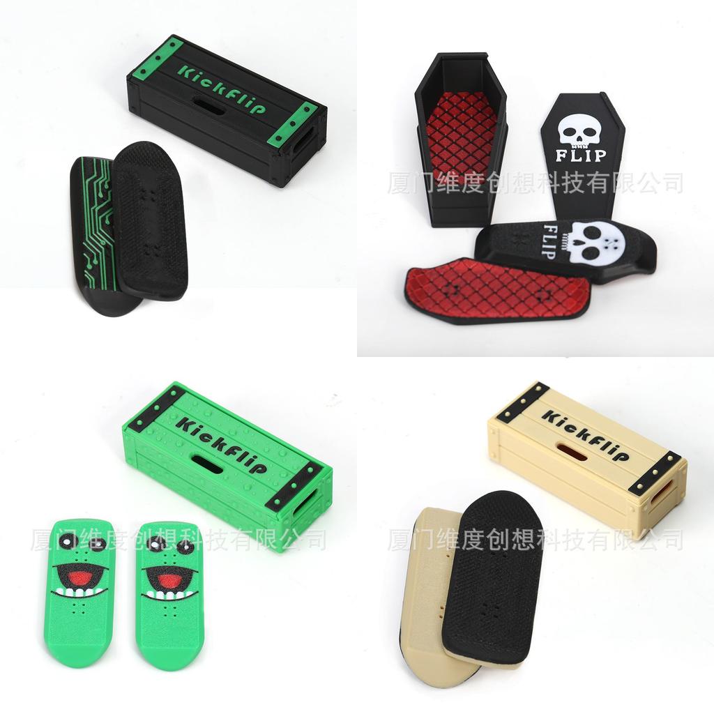 Магнитный скейтборд Kickflip EDC Игрушка для снятия стресса Для коллекционеров и дарителей