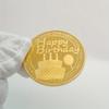 1pc Commemorative Medal, Festival Celebration, Lucky Coin, Happy Birthday Commemoration