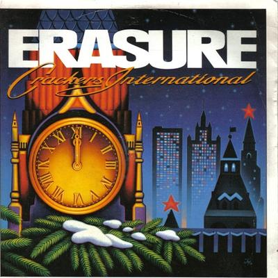 7-дюймовая пластинка ERASURE - Crackers International EMUTE93 Mute 1988 UK Танцевальная и Электронная Б/У
