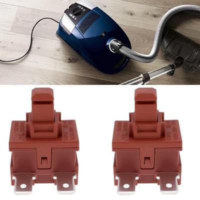 2 шт. Для пылесоса Miele C1 C2 C3 Выключатель питания Замена для ремонта пылесоса Кнопка включения/выключения Выключатель питания