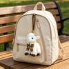 Kawaii Xinjiang Baby Lamb Doll DIY Sheep Plush  Keychain Standing Lamb Pendant  Bag Decoration