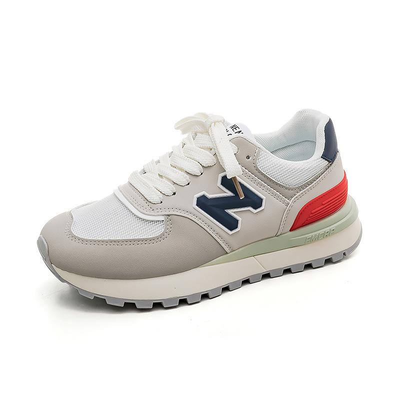 Ретро модная пара спортивной обуви универсальные американские уличные кроссовки для бега повседневная обувь Форрест Гамп папины кроссовки мужские F8856