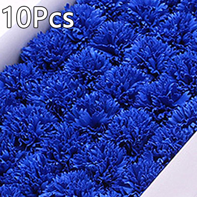 10 шт. мыльные цветы имитация головок гвоздик вечный букет цветов искусственный подарок на День благодарения материал для поделок на День матери