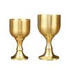 Premium Gold Brass Wine Glass Drinking Cup Mug for Wedding For Party Bar