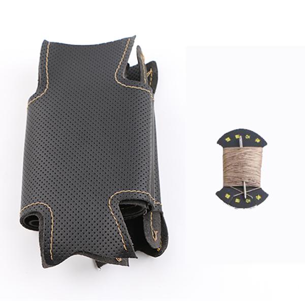 DIY Customaizd Car Steering Wheel Cover For Buick Sail Opel Astra G H 1998-2007 Zafira A Leather Braid For Steering Wheel