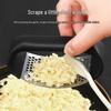Manual Garlic Press and Mincer - Efficient Kitchen Tool for Garlic Paste and Crushing