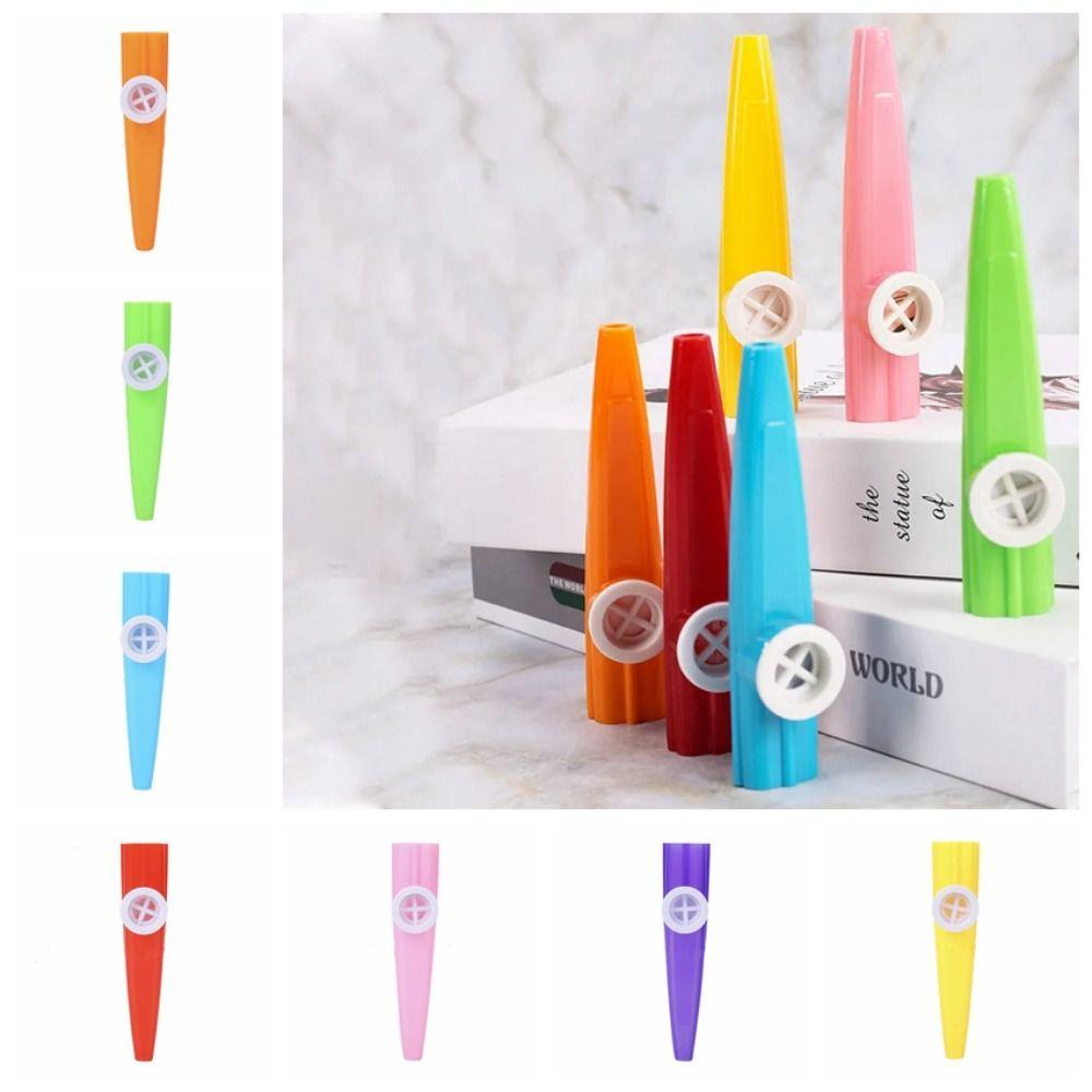 Instruments Plastic Kazoo Plastic Musical Instruments Flutes Diaphragm Mouth Kazoos Beginners