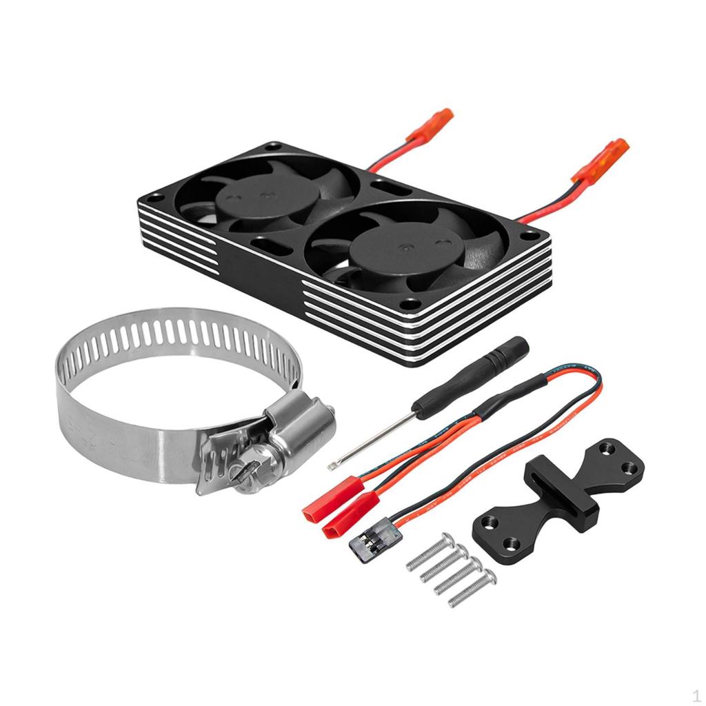 Metal RC Motor Heat Sink Kit 22000RPM for 4284 4985 Motors Accessories Adjustable Easily Install