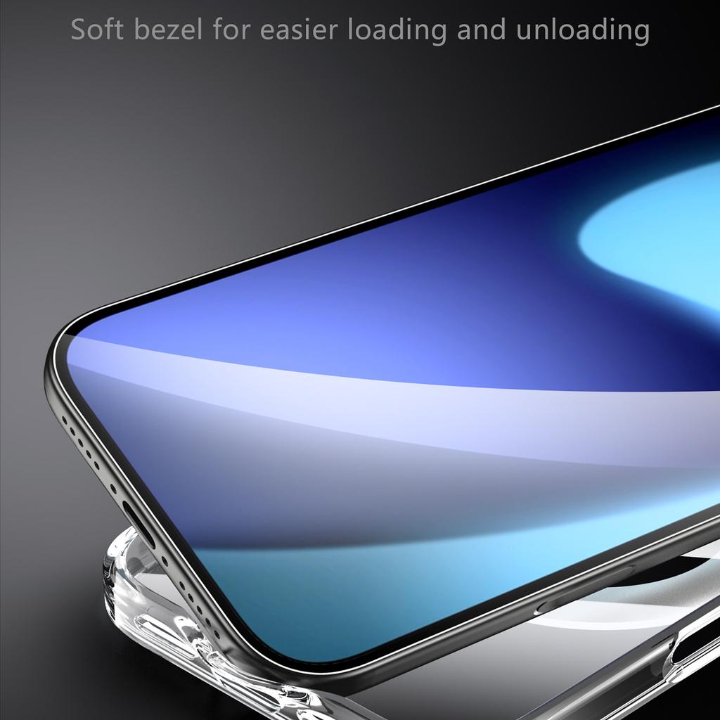 SULADA For iPhone 17 Case Compatible with MagSafe TPU+PC Crystal Clear Phone Cover