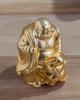 Сумка из ткани «Семь богов удачи» Буддийская оригинальная статуэтка Хидеун Макита, украшение из меди Такаока (Позолоченный/24-каратное золото) Скульптор