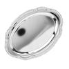 Sturdy Metal Serving Tray Oval Storage Tray Organizer Tray Display Tray  Café Display