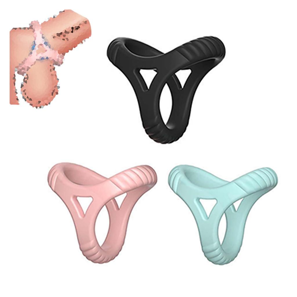 Soft Silicone Penis Base Ring for Erection Support and Tight Grip – Adult Novelty Item