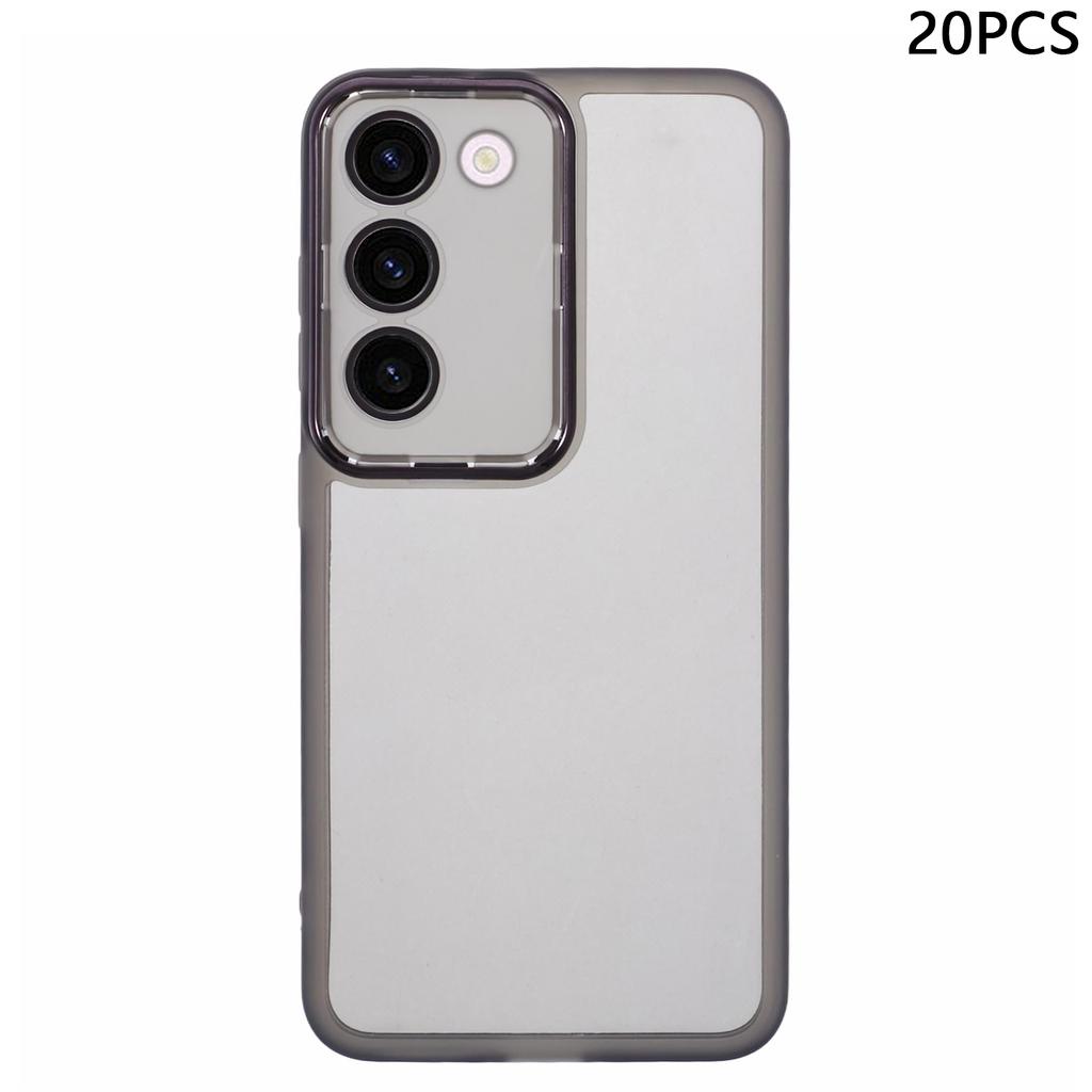 Bulk Purchasing 20Pcs For Samsung Galaxy S22 5G Case Electroplated Camera Frame TPU Phone Cover Precise Cutouts