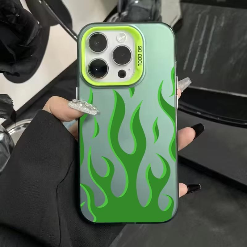 Креативный модный чехол для телефона с изображением пламени огня для Xiaomi Redmi Note 14 13 12 11 Pro Plus 4G 5G 12S 11S 10S 10 9 9S 8 10C 10A