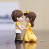 Valentine Gift for Girlfriend Boyfriend | Prince Princess Couple Statue Decorative Showpiece