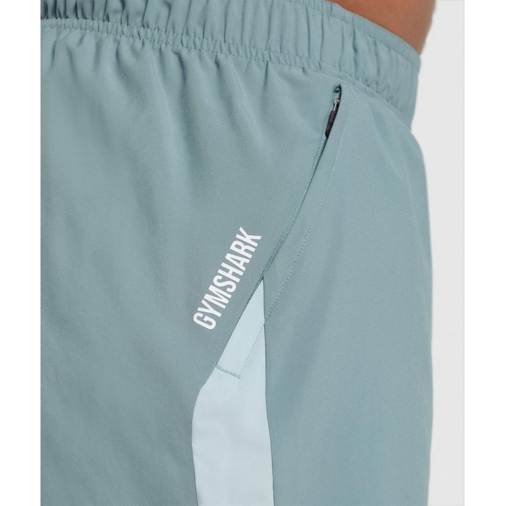 Gymshark Sport 7 Shorts Rest Blue Cool Blue A1b3l Uddc