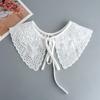 Женские съемные воротники шаль для девочек съемные лацканы рубашка поддельный воротник накидки на плечи поддельная блузка аксессуары для одежды