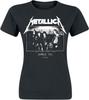 Футболка Metallica Фото Моп Повреждение Inc Тур Официальная Женская Приталенная Черная