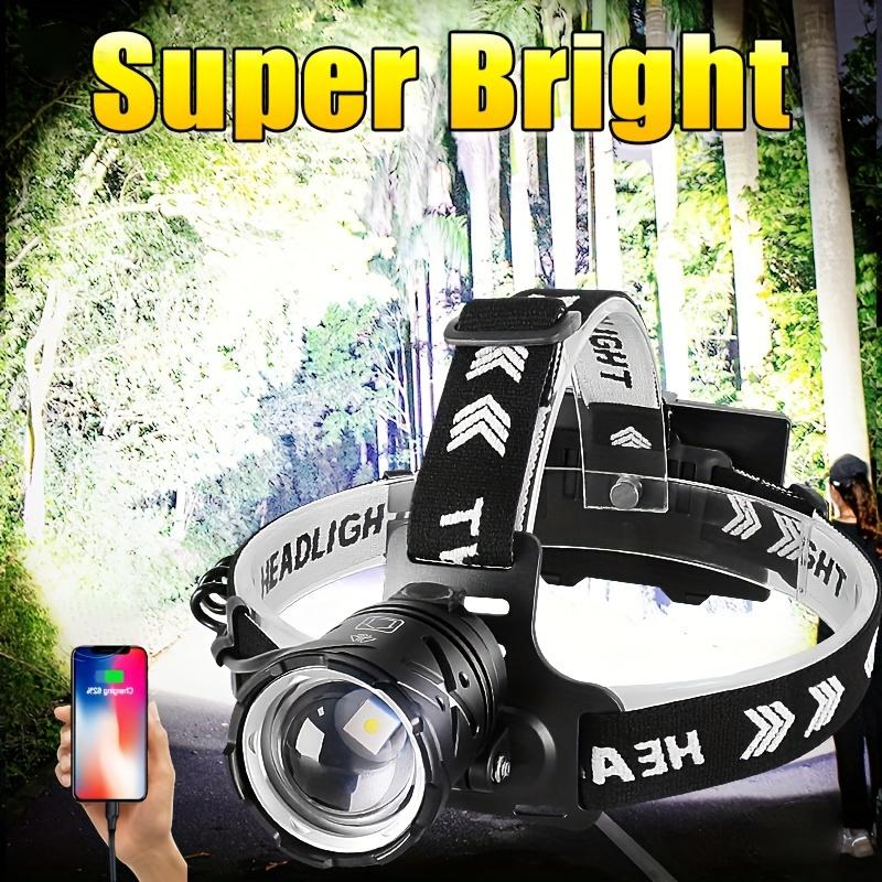 Rechargeable LED Headlamp White Laser Powerful Headlight 3000M Long Shot Hand Lamps High Power Head Flashlight Fishing Lantern
