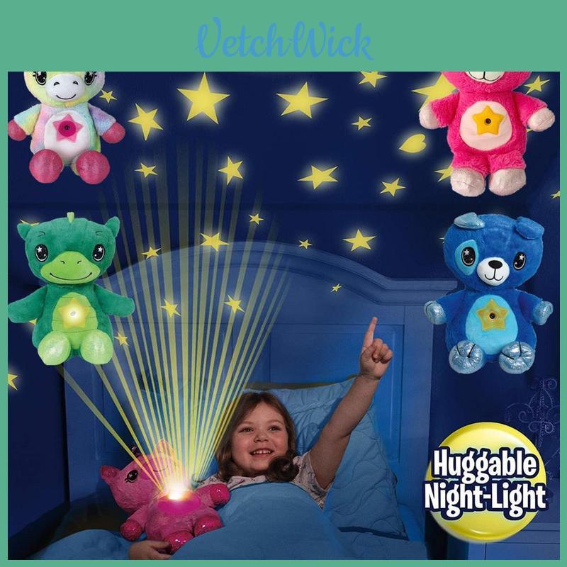 Плюшевая игрушка Star Belly Dream Lites Звездный проектор-лампа для успокаивающего сна
