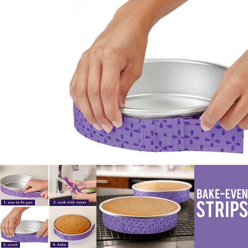 Baking Tray Protection Strap Strip Cake Pan Strips Bake Strip Belt Moist Level Cake Tools Protect Banding Kitchen Gadgets