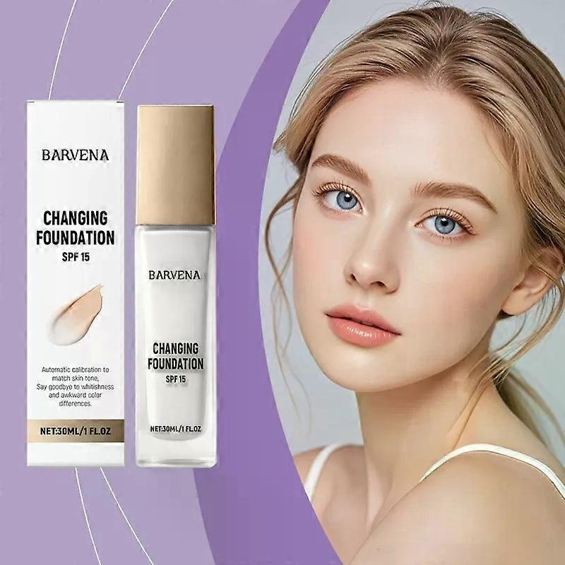 Тональная основа Changing Foundation SPF 15, увлажняющая сыворотка-тональная основа с ниацинамидом для гладкой, ровной кожи