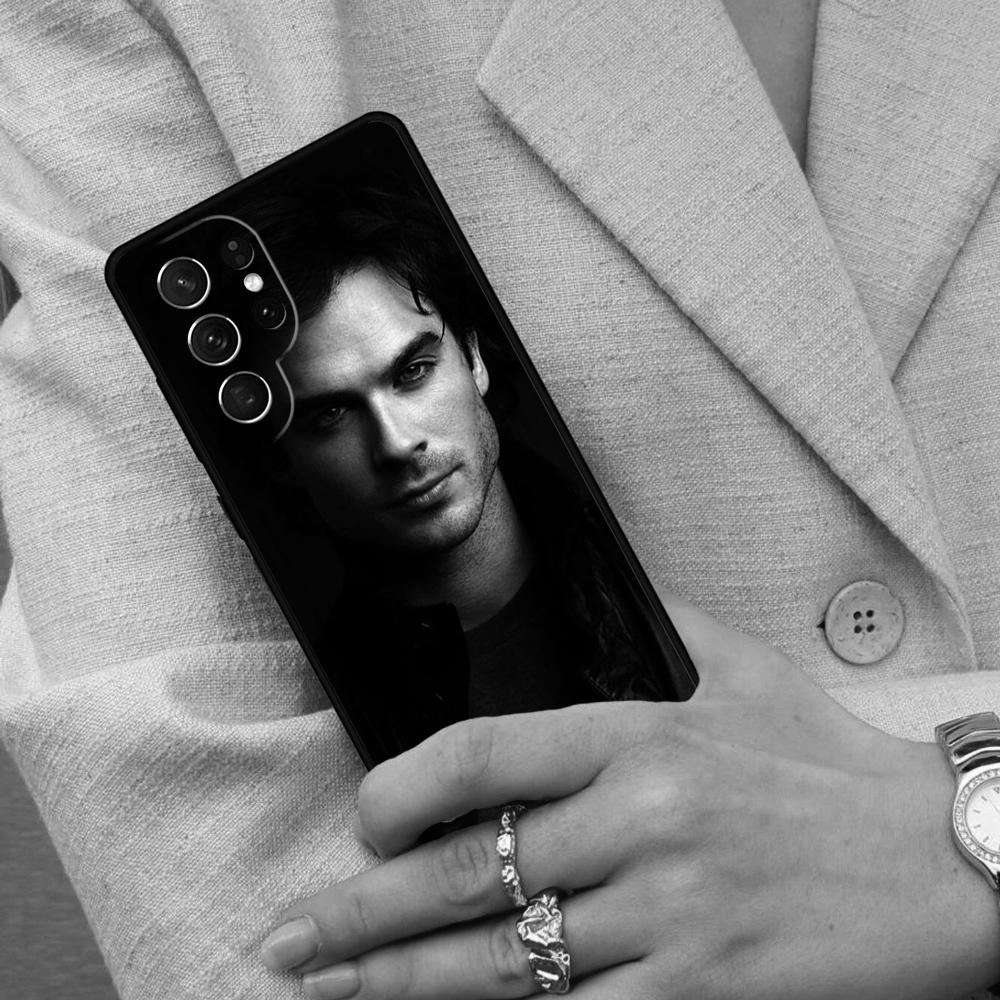 Чехол для телефона Vampire Diaries Иэн Сомерхолдер для Samsung Galaxy S26 Ultra S25 S24 S23 S22 S21 S20 Note10