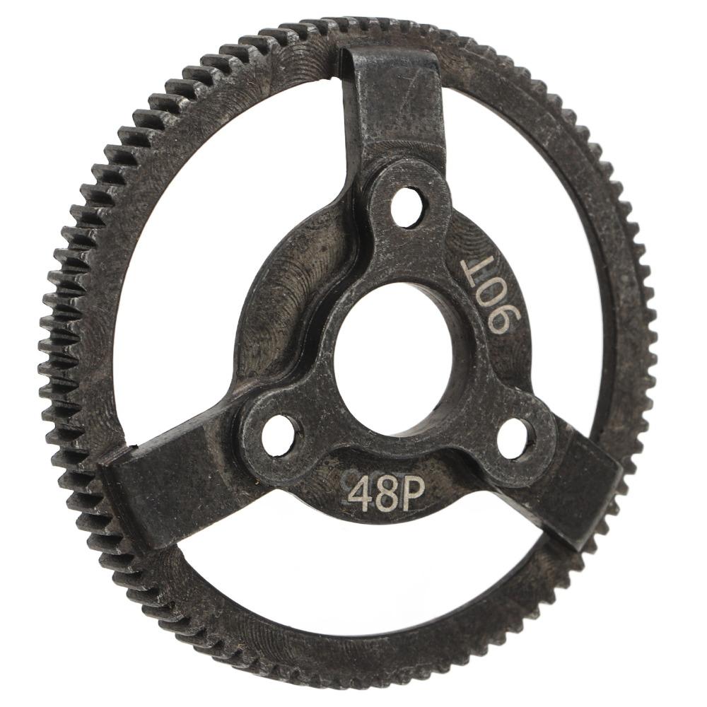Steel Spur Gear Set 48P 90T Upgrade Gear Gea Set for Traxxas 2WD 1/10 RC Car 2WD RC Vehicle