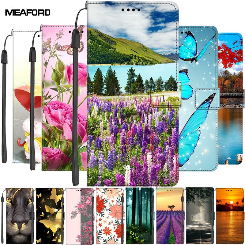 Кожаная книжка-чехол для Samsung S23 FE 5G Чехол S23 Ultra S21 FE Plus Кошелек Книжка Подставка Чехлы для Samsung Galaxy S21 FE Coque