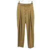Mila Owen 2 Tack Tapered Pants Brown Women Used