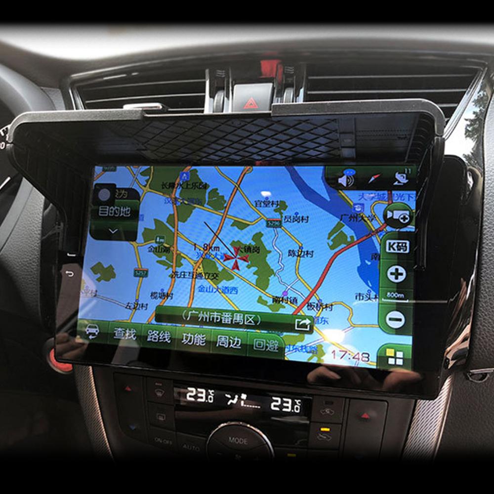 Автомобильный GPS-навигатор, козырек от солнца, 7-12 дюймов, GPS, антибликовый экран, универсальные аксессуары для интерьера